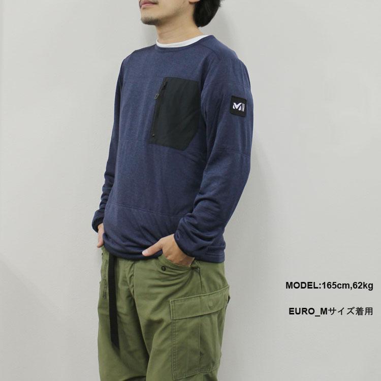 SALE ミレー トップス MILLET 高機能インシュレーションクルー 中綿
