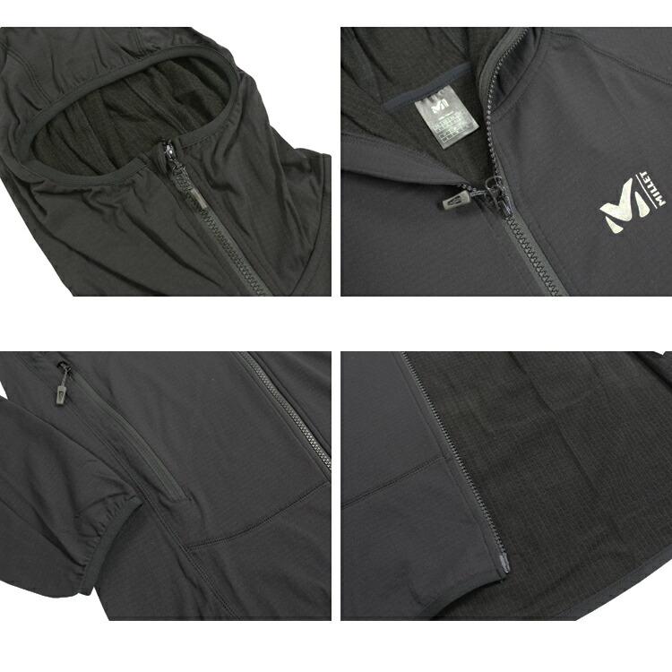SALE ミレー ジップ パーカー MILLET DRY GRID HOODIE ドライ SALE ミレー ジップ パーカー MILLET DRY GRID HOODIE ドライ