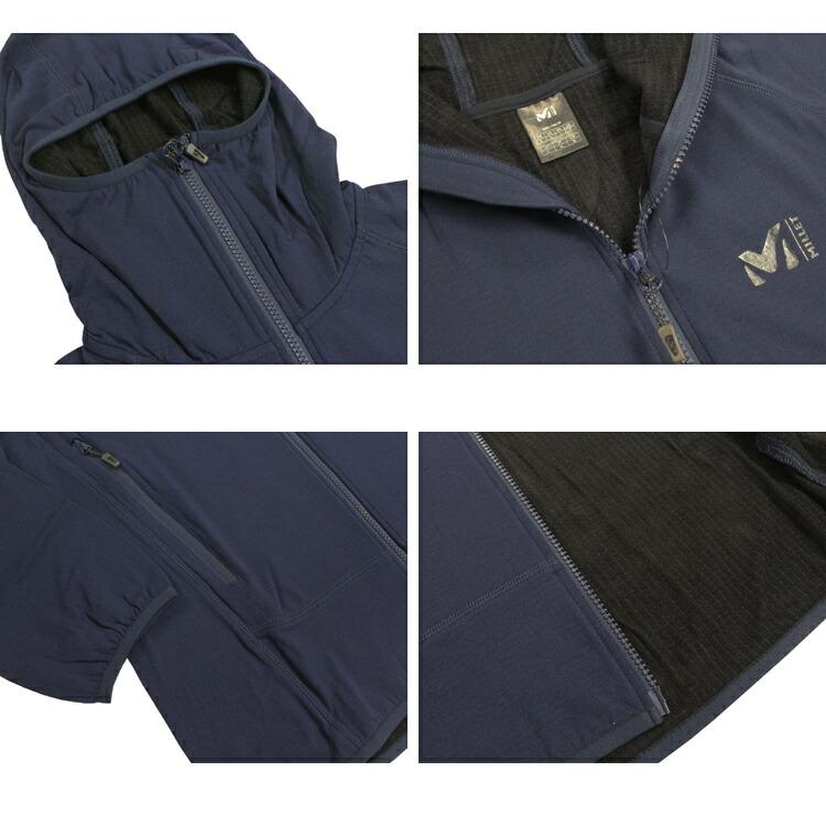 SALE ミレー ジップ パーカー MILLET DRY GRID HOODIE ドライ SALE ミレー ジップ パーカー MILLET DRY GRID HOODIE ドライ