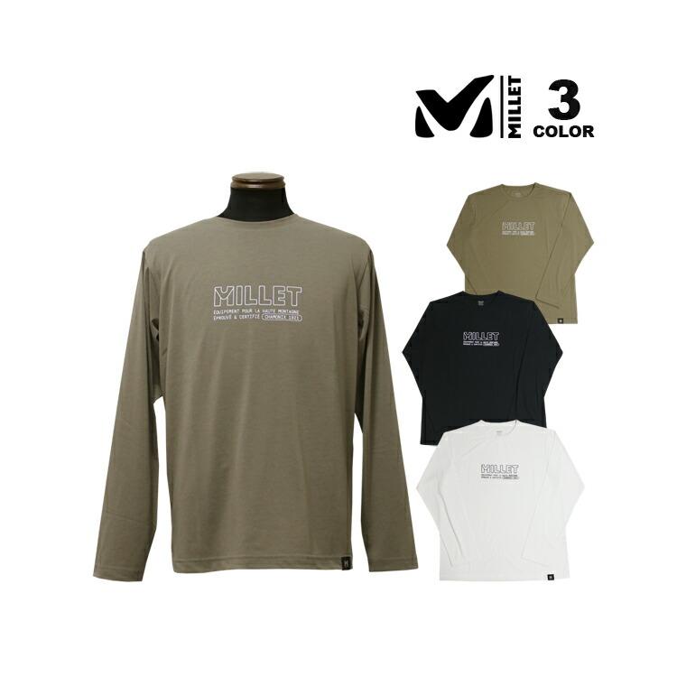 SALE ミレー Tシャツ ロンT MILLET LOGO L/S T-SHIRTS 長袖 ロンティ