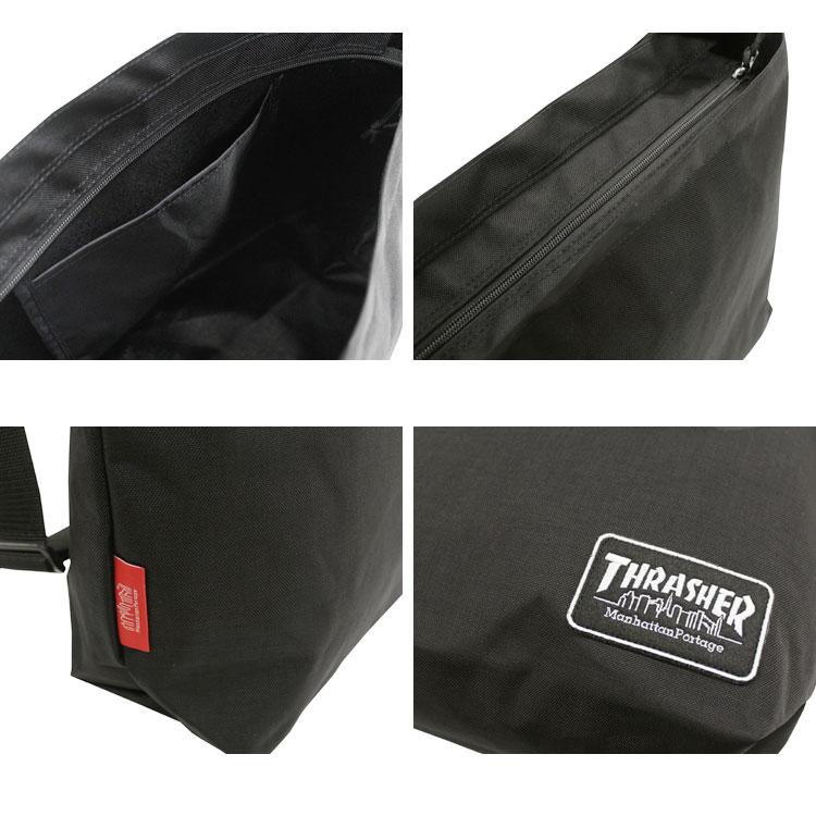 未使用THRASHER Manhattan Portage ショルダーバッグ THRASHER（スラッシャー） SALE マンハッタンポーテージ ショルダー