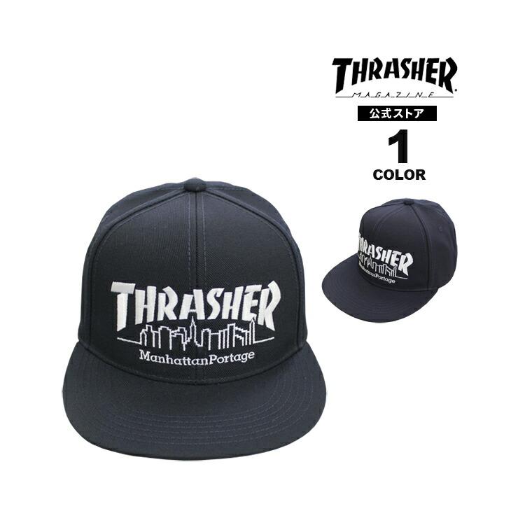 THRASHER（スラッシャー） マンハッタンポーテージ キャップ Manhattan