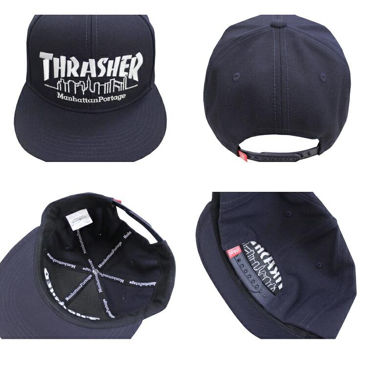 THRASHER（スラッシャー） マンハッタンポーテージ キャップ Manhattan