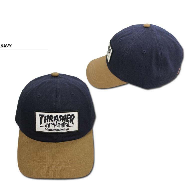 マンハッタンポーテージ キャップ Manhattan Portage THRASHER 6PANEL CAP 帽子 スラッシャー メンズ レディース ユニセックス 全2色 (公式） | THRASHER | 01