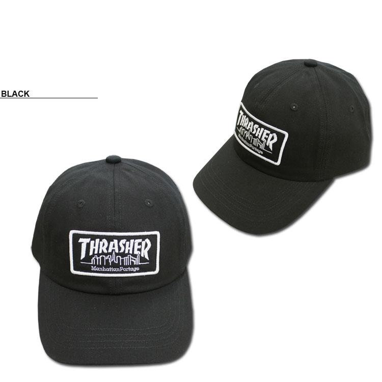 マンハッタンポーテージ キャップ Manhattan Portage THRASHER 6PANEL CAP 帽子 スラッシャー メンズ レディース ユニセックス 全2色 (公式） | THRASHER | 03