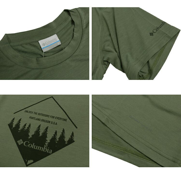 コロンビア Tシャツ  Columbia Time to Trail SS TEE T-SHIRTS  全3色 S-XL メンズ 半袖 オムニウィック リラックスフィット 吸湿 速乾｜rifflepage｜07