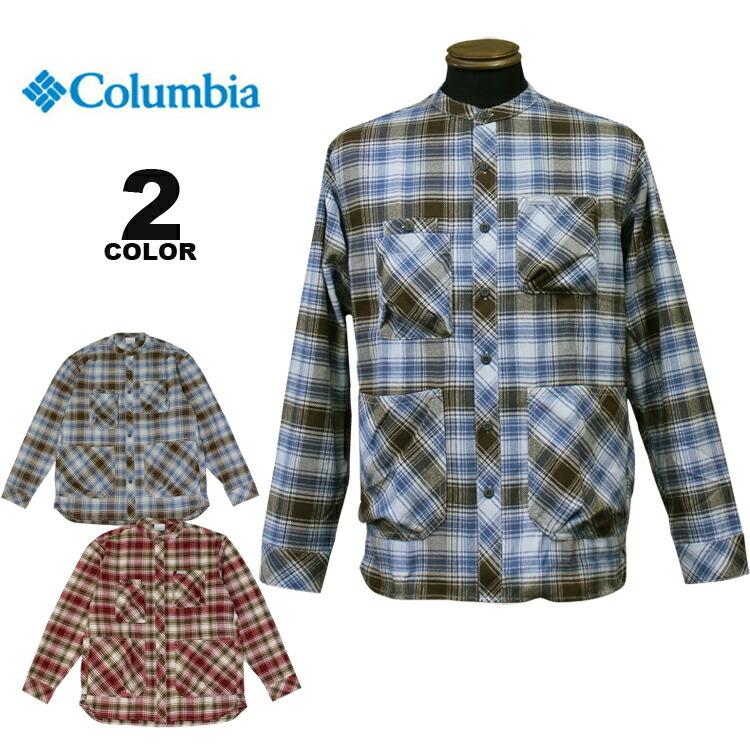 SALE コロンビア スポーツウェア シャツ Columbia CHICAGO AVENUE SHIRT シカゴアベニュー LONG SLEEVE ロングスリーブ 長袖 S-XL メンズ 全2色 アウトレット｜rifflepage