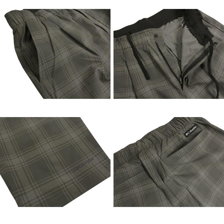 コロンビア 美品 オウルリッジ パンツ L グリーン PM0526 シアサッカー Columbia - コロンビア 美品 オウルリッジ パンツ L グリーン PM0526