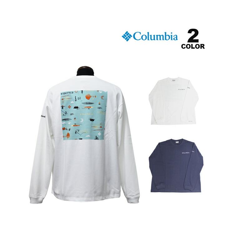 Columbia（コロンビア） SALE 長袖Tシャツ Columbia Lake to Avenue