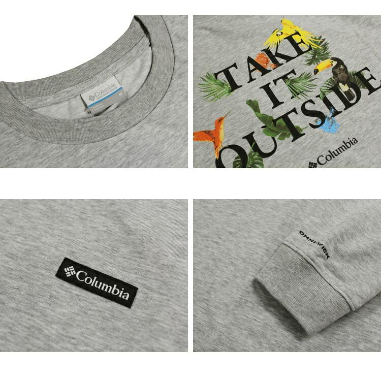 コロンビア 長袖 Tシャツ Columbia NIAGARA AVENUE GRAPHIC LONG SLEEVE TEE ナイアガラアベニュー ロングスリーブ ティー 全3色 S-XL メンズ ロンティ T-SHIRTS｜rifflepage｜03