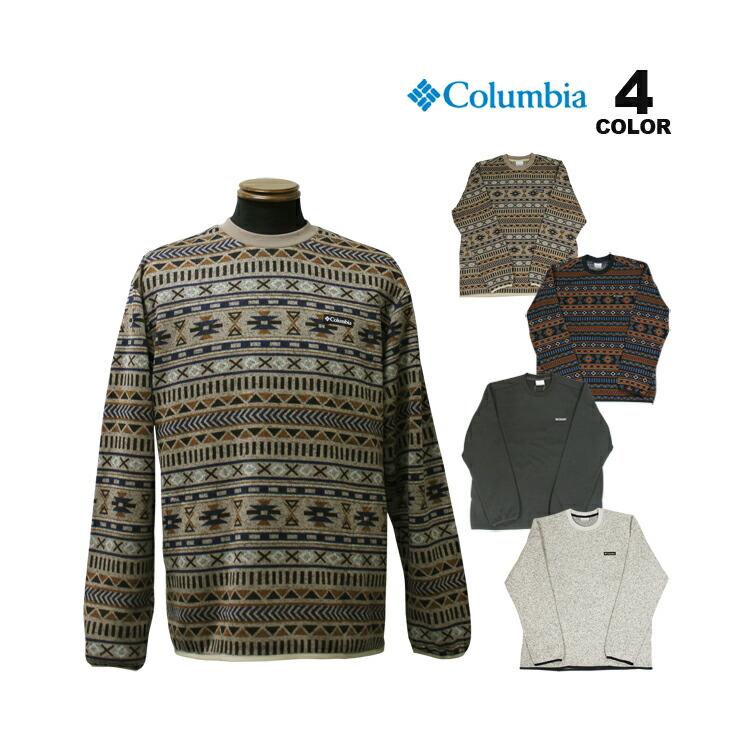 コロンビア ラヴェルリッジクルー トレッキング フリース＆セーター PM0672 020 Columbia（コロンビア） SALE トレーナー Columbia LOVELL RIDGE CREW