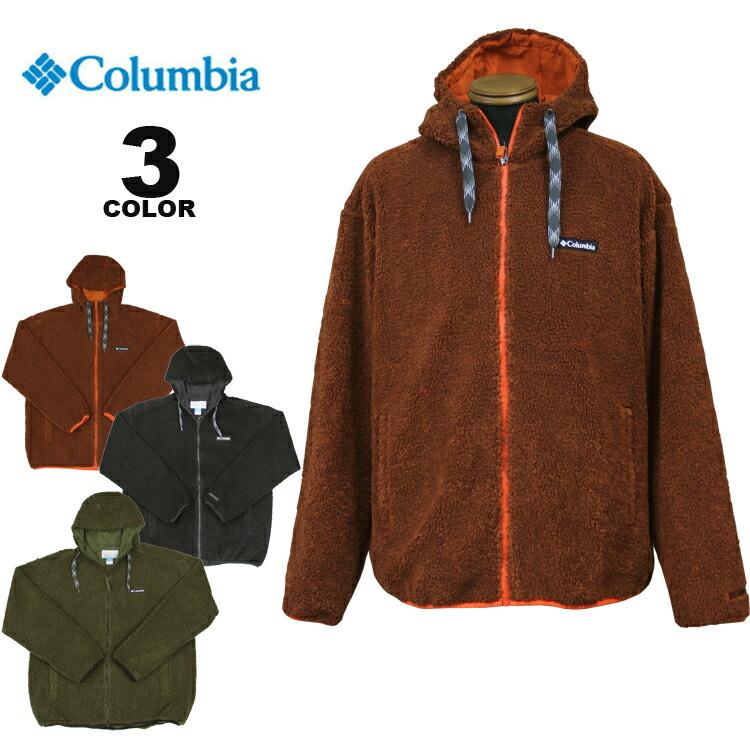 コロンビア スポーツウェア ジャケット Columbia ROCK TO BROOK FLEECE FULL ZIP JACKET ロックトゥーブルック フリース フルジップ  ボア アウター 上着｜rifflepage