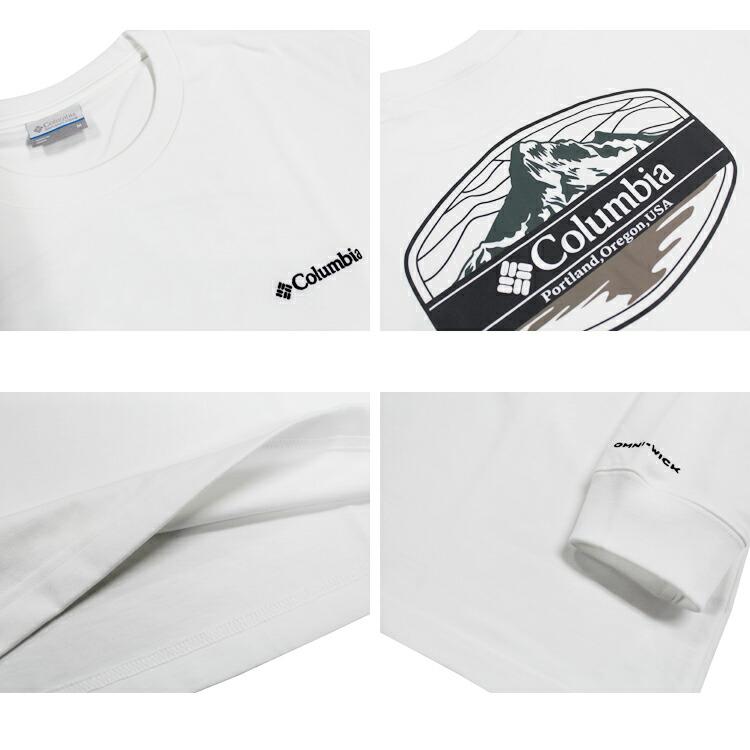 Columbia（コロンビア） SALE アウトレット 長袖 Tシャツ Columbia
