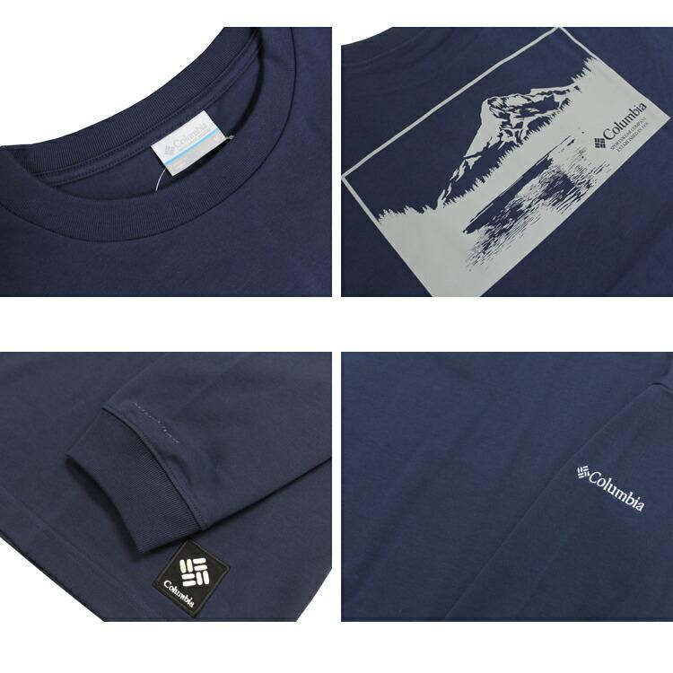 【SALE】アウトレット コロンビア 長袖 Tシャツ Columbia ミラーズクレスト ロングスリーブ グラフィック ティー 全4色 S-XL メンズ ロンティ｜rifflepage｜07