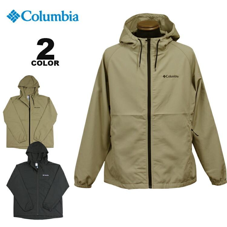 コロンビア スポーツウェア ジャケット Columbia HINES CREEK JACKET ハインズクリーク フーディ 全2色 上着 アウター オムニシールド 撥水 レギュラーフィット｜rifflepage