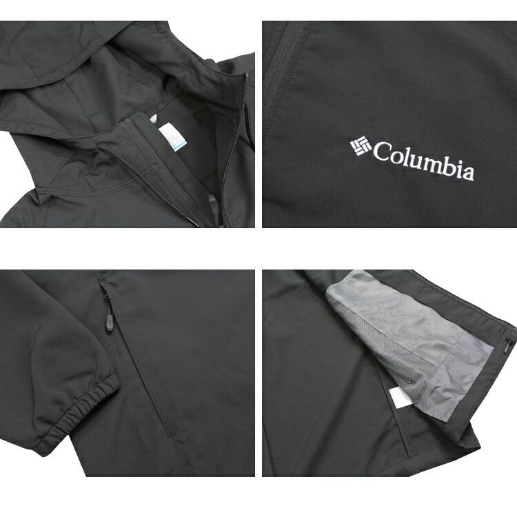 コロンビア スポーツウェア ジャケット Columbia HINES CREEK JACKET ハインズクリーク フーディ 全2色 上着 アウター オムニシールド 撥水 レギュラーフィット｜rifflepage｜05