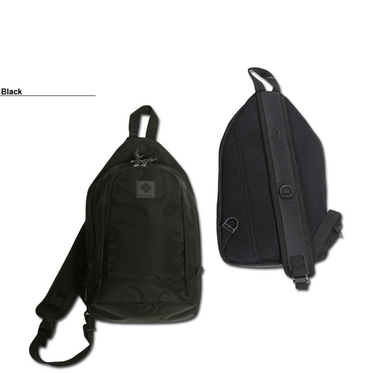 極美品 スリングバッグ ボディバッグ ウエストバッグ ブラック 黒 Columbia（コロンビア） ボディバッグ ショルダーバッグ Columbia