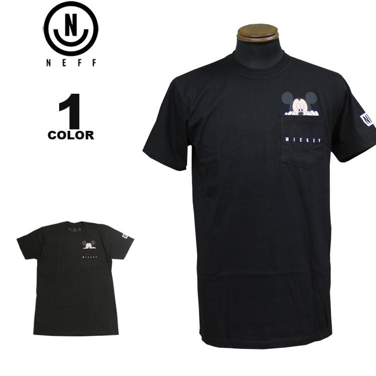 ネフ Neff Tシャツ Mickey Peek Pocket S S T Shirts ディズニー ミッキーマウス 半袖 Tee メンズ ブラック 黒 S Xl R16fs29pp Riffle Page 通販 Yahoo ショッピング