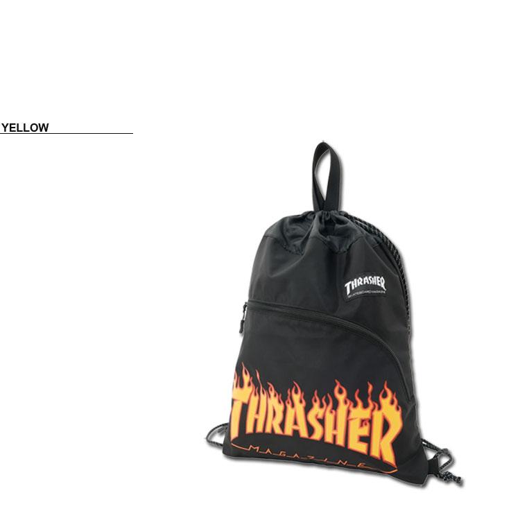 THRASHER（スラッシャー） ナップサック THRASHER LOGO KNAPSACK 4L