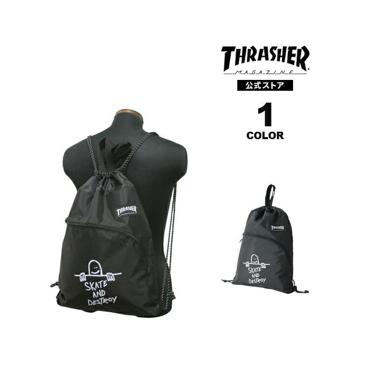 THRASHER（スラッシャー） ナップサック THRASHER GONZ SAD KNAPSACK
