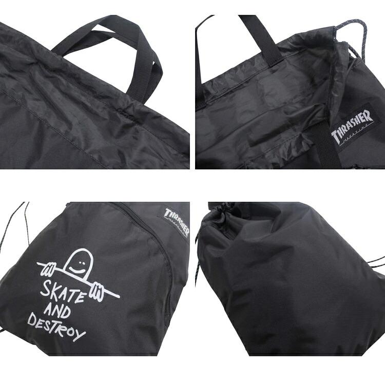 THRASHER（スラッシャー） ナップサック THRASHER GONZ SAD KNAPSACK