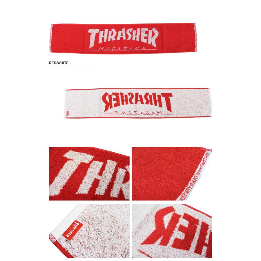 フィッシャーズ マフラータオル4個セット スラッシャー THRASHER タオル MAG LOGO フェスタオル マフラー