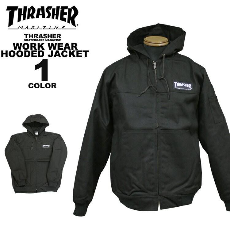 THRASHER（スラッシャー） ワークジャケット WORK WEAR HOODED JACKET 