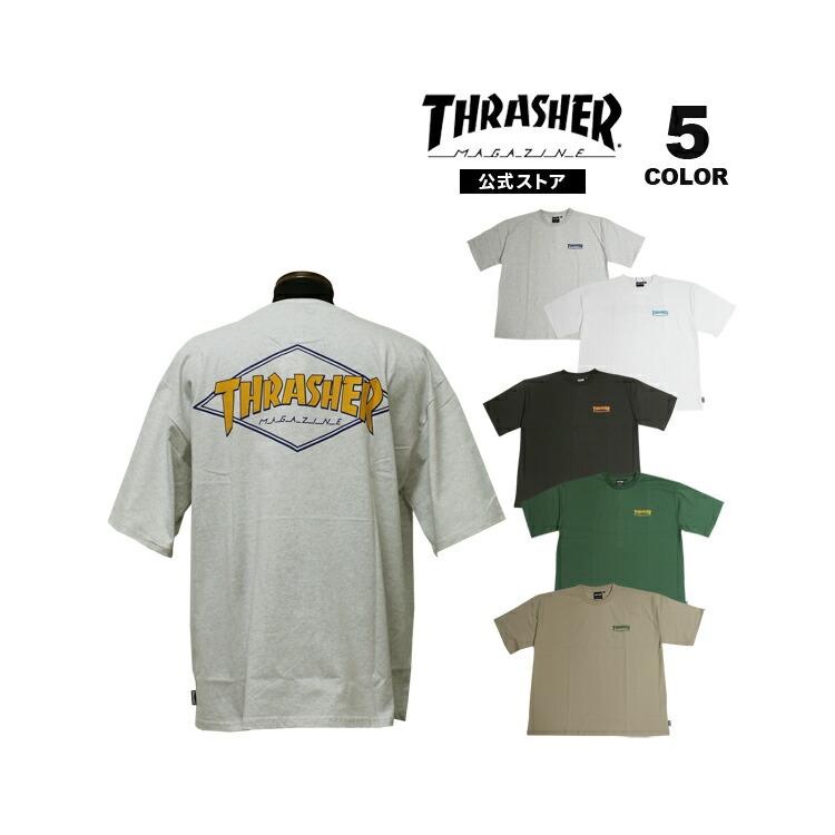 THRASHER スラッシャー Tシャツ DIAMOND LOGO S/S T-SHIRTS 半袖
