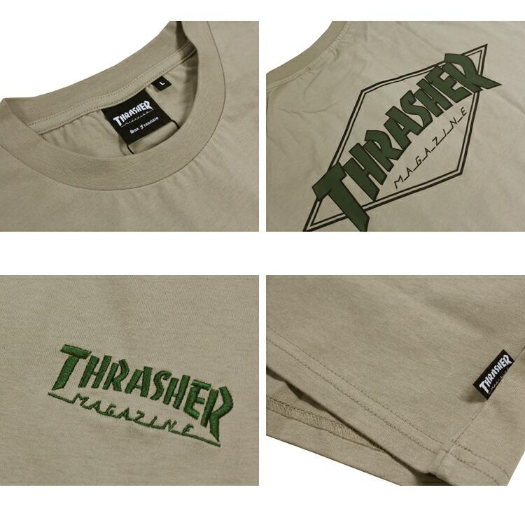 トップス THRASHER TEE THRASHER tシャツ 「at」「THRASHER/スラッシャー」OE天竺