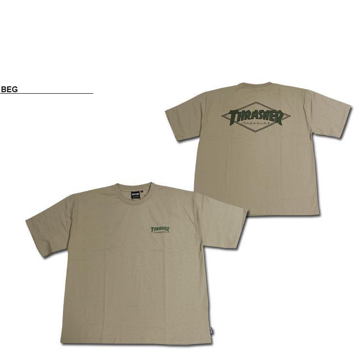 トップス THRASHER TEE Thrasher Tee Brick Green Forest Green – Southside Skatepark