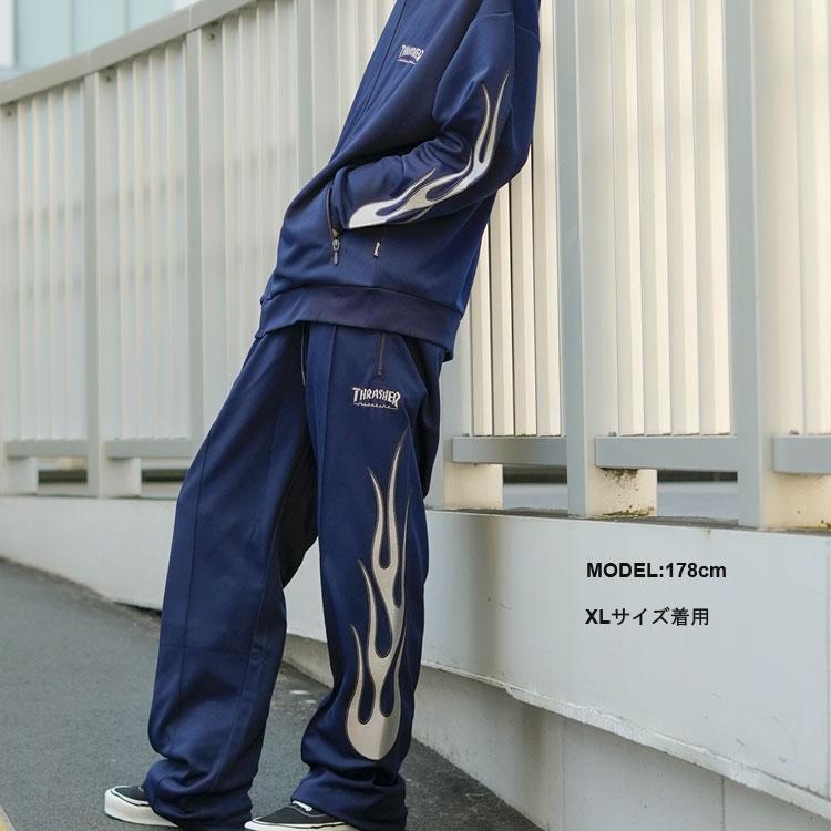 THRASHER（スラッシャー） SALE トラックパンツ THRASHER FLAME TRACK