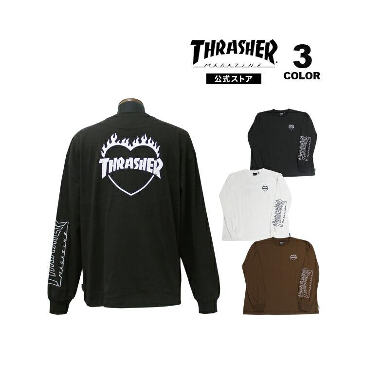 90s thrasher ロンt 90年代 90s アメリカ製 スラッシャー 長袖 スケートボード