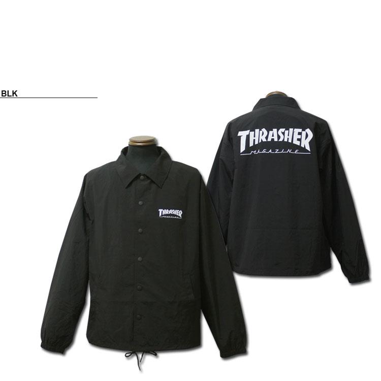 SALE スラッシャー ジャケット THRASHER NYLON COACH JACKET ナイロン