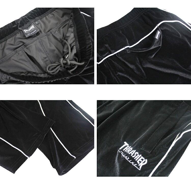 THRASHER（スラッシャー） SALE トラックパンツ THRASHER VELOUR TRACK 