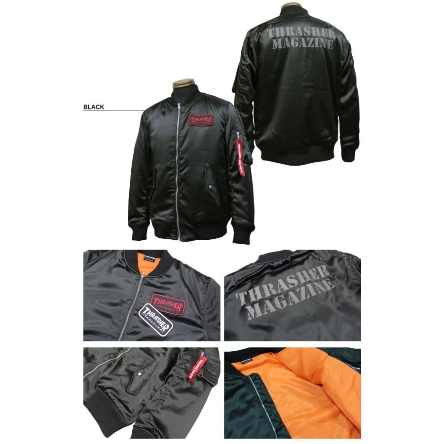 KaiKai 様用THRASHER✖️RED CAP MA-1ジャケット Mサイズ THRASHER（スラッシャー） SALE THRASHER MA1 フライトジャケット MAG