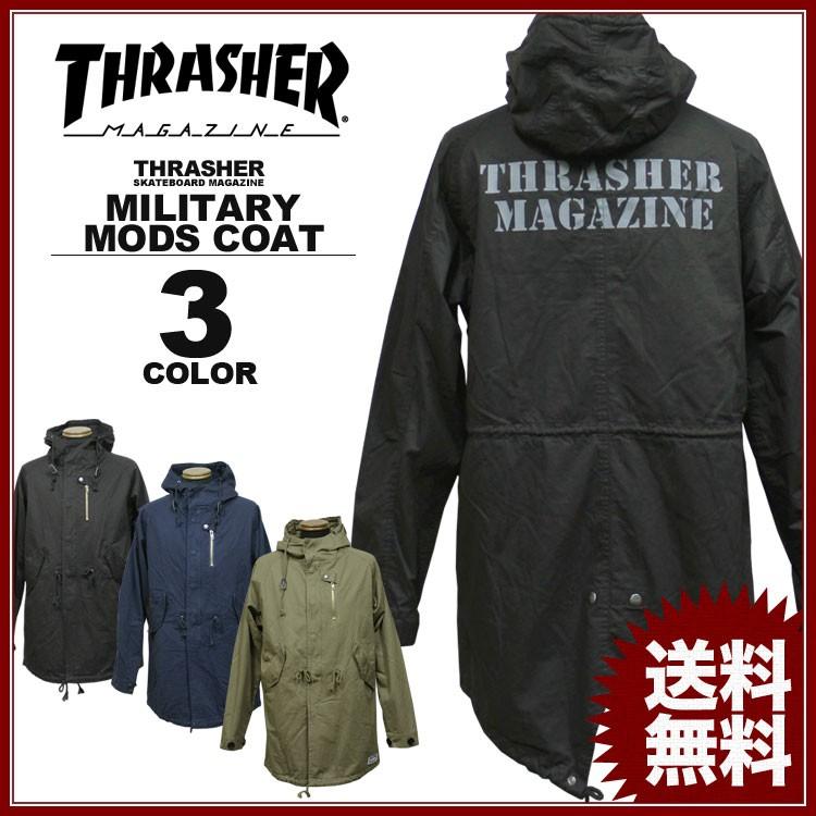 THRASHER（スラッシャー） SALE ミリタリージャケット モッズコート