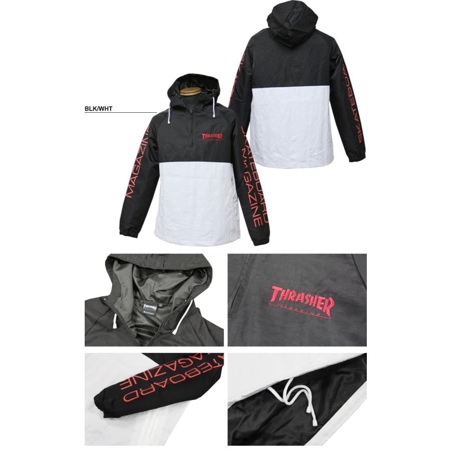 THRASHER（スラッシャー） SALE THRASHER MAG NYLON ANORAK PULLOVER