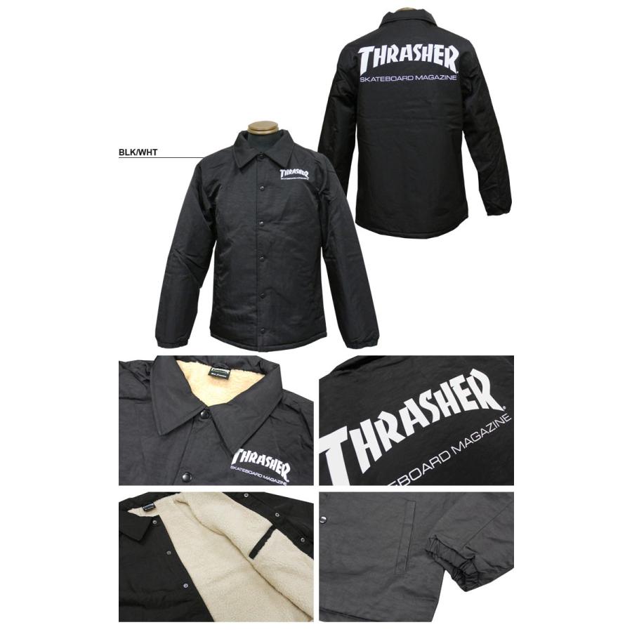 THRASHER SALE スラッシャー MAG BOA COACH JACKET 裏ボアフリース  