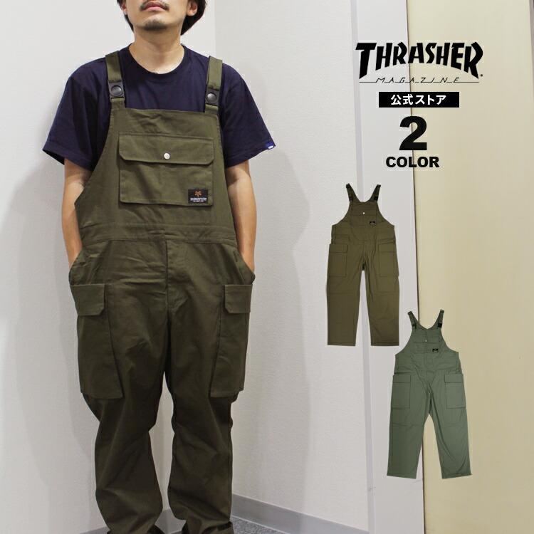 THRASHER（スラッシャー） SALE オーバーオール THRASHER RIPSTOP
