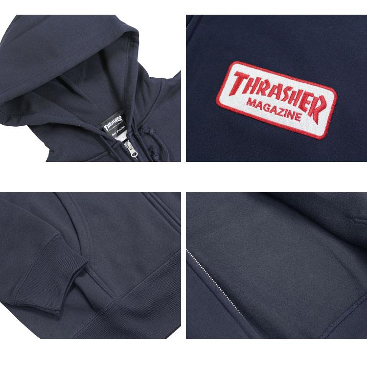 【SALE】アウトレット スラッシャー ジップ パーカー THRASHER CLASSIC WAPPEN ZIP HOODIE SWEAT PARKA スウェット スエット ジップ パーカ メンズ レディース｜rifflepage｜13