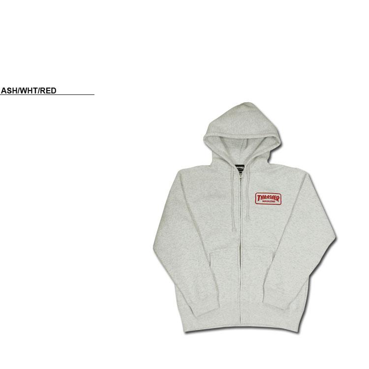 値段交渉可‼ 90s Thrasher グレー ジップアップジャケット 372 THRASHER（スラッシャー） 【SALE】アウトレット ジップ パーカー