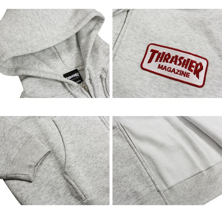 THRASHER スラッシャー 90s USA製 ZIPUP パーカー THRASHER SALE スラッシャー ジップ パーカー HOMETOWN ZIP