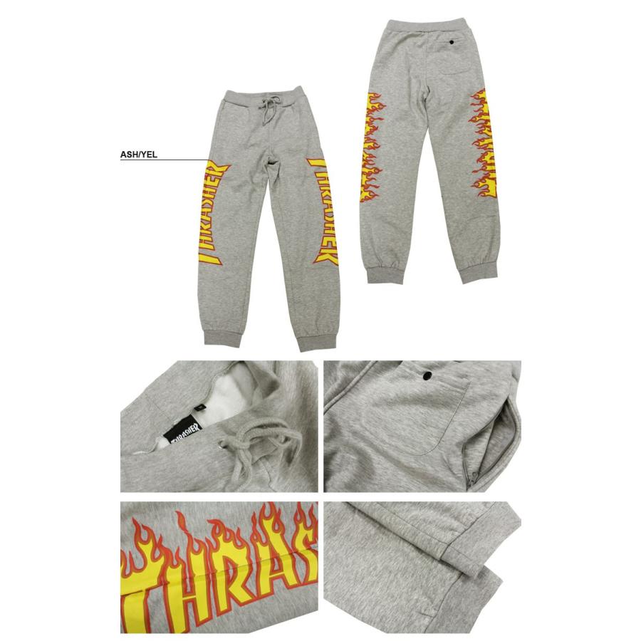 THRASHER（スラッシャー） SALE スエットパンツ ブラック 黒 アッシュ