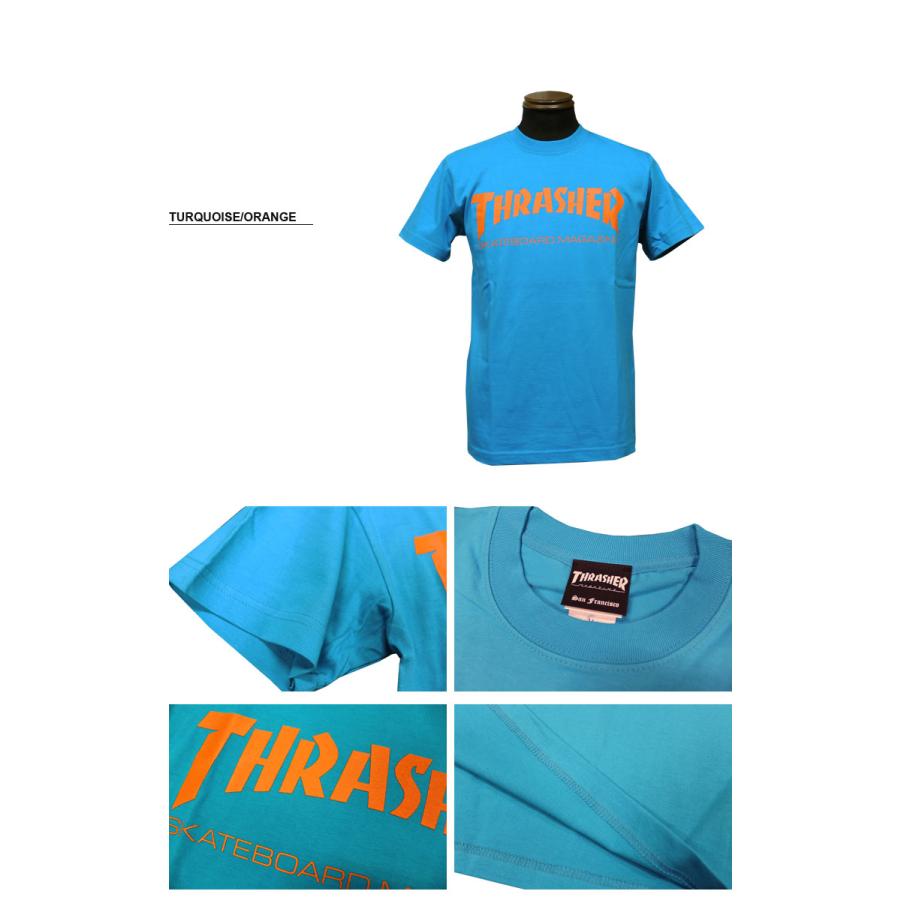 THRASHER（スラッシャー） (公式） tシャツ ロゴT MAG LOGO Tシャツ 