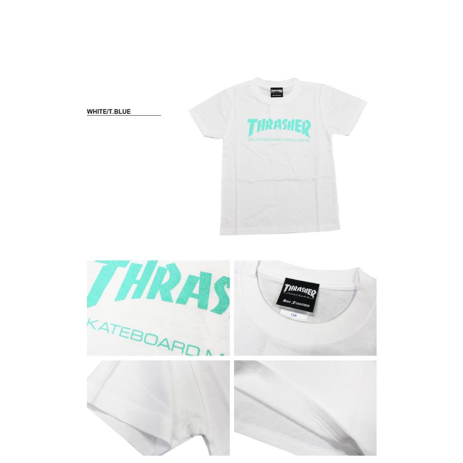 スラッシャー THRASHER 子供服 MAG LOGO YOUTH 半袖Tシャツ キッズ KIDS ユース ジュニア 定番プリント 全7色 110-150｜rifflepage｜06