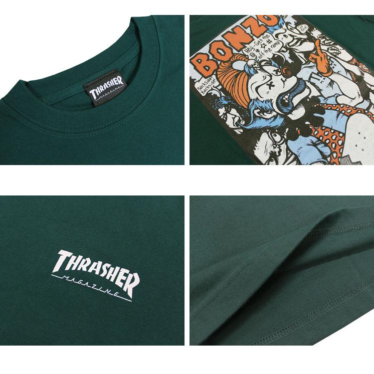 スラッシャー Tシャツ THRASHER 半袖 TEE プリント メンズ レディース ユニセックス BONZO S/S T-SHIRTS 全3色 M-XXL(公式）｜rifflepage｜03