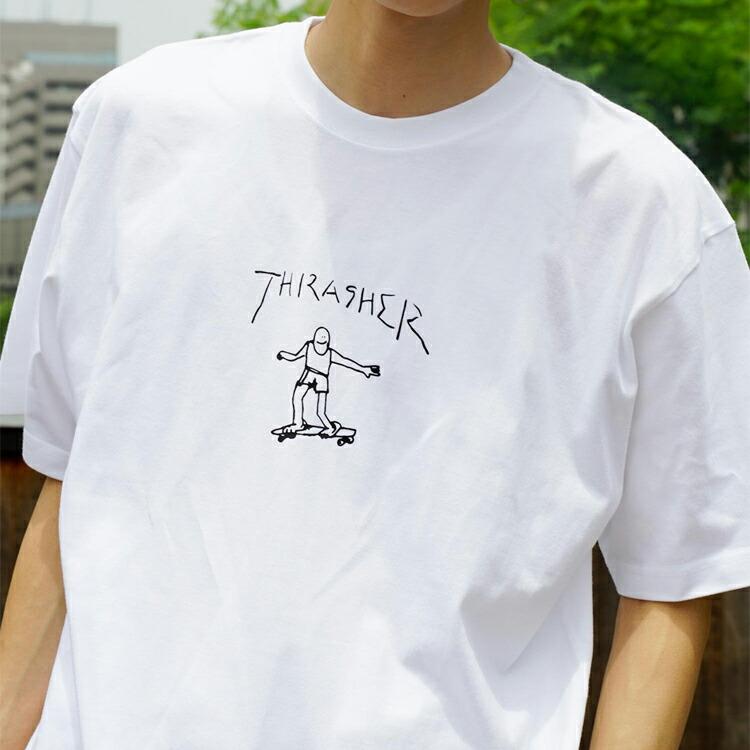 (公式）スラッシャー Tシャツ THRASHER GONZ ART S/S T-SHIRTS 半袖 TEE プリント メンズ レディース ユニセックス 全4色 M-XXL｜rifflepage｜14