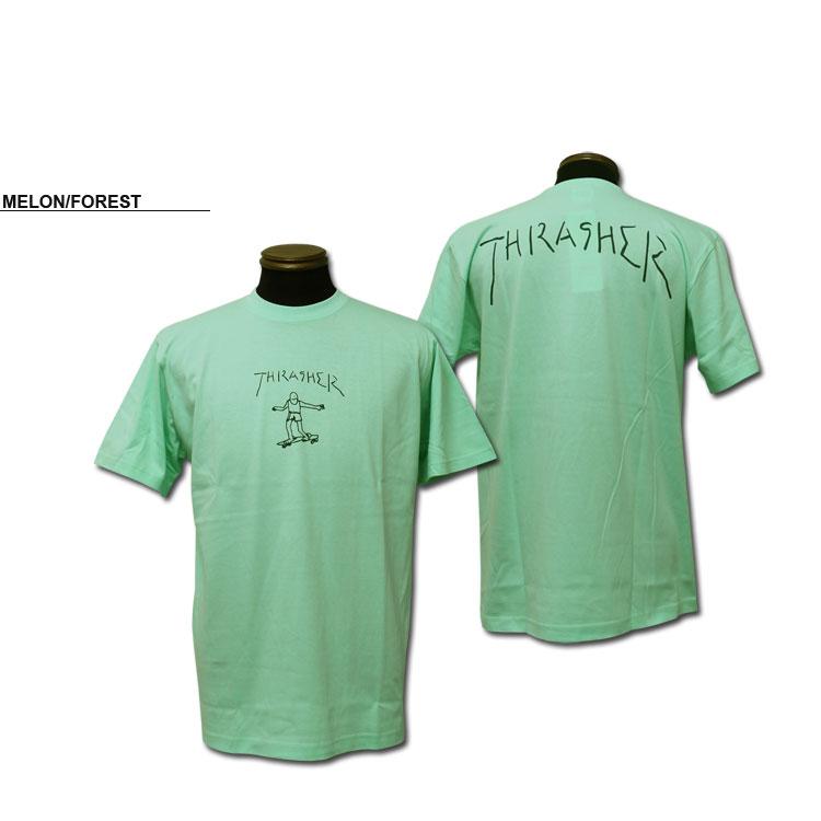 (公式）スラッシャー Tシャツ THRASHER GONZ ART S/S T-SHIRTS 半袖 TEE プリント メンズ レディース ユニセックス 全4色 M-XXL｜rifflepage｜03