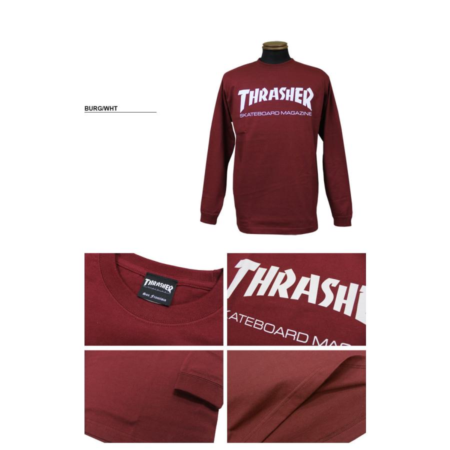 THRASHER (公式) スラッシャー tシャツ ロンT MAG LOGO L/S T THRASHER (公式) スラッシャー tシャツ ロンT MAG LOGO L/S T