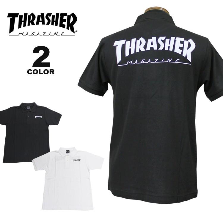 THRASHER（スラッシャー） SALE ポロシャツ HOMETOWN S/S POLO SHIRTS